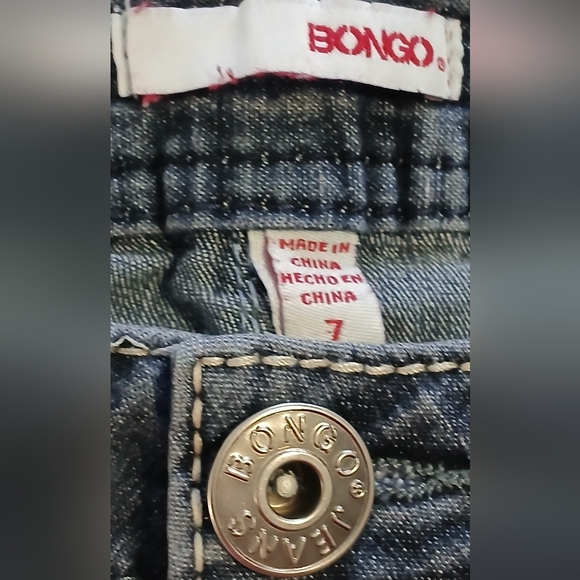 20-013 Bongo Denim Skinny Jeans size 7 - Picture 3 of 4